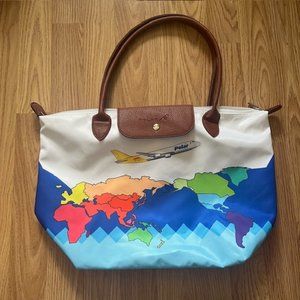 Rare Polar Air Cargo Foldable Shopping Bag Shoulder Bag